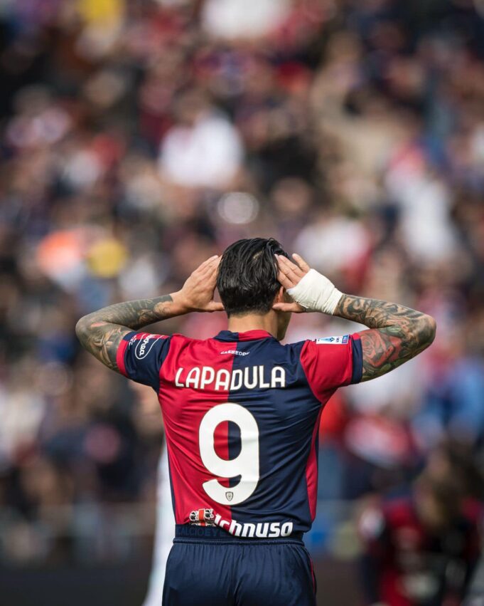 Lapadula marcó gol en triunfo del Cagliari sobre Salernitana 4-2 en Serie «A» de Italia