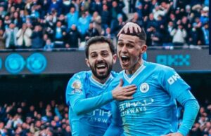 Manchester City en gran reacción se impuso al Manchester United 3-1