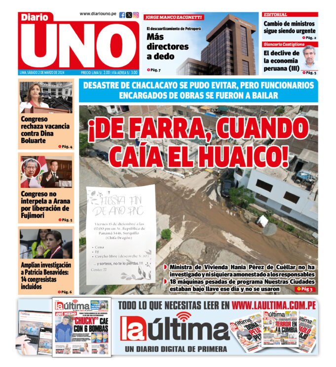 Edición del 2 de marzo de 2024