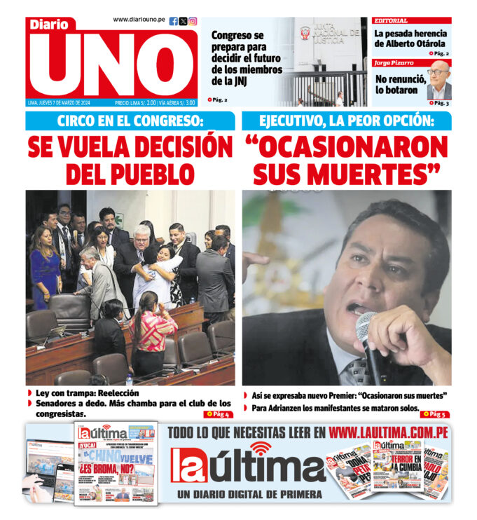 Edición del 7 de marzo de 2024