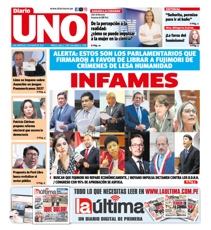 Edición del 13 de marzo de 2024