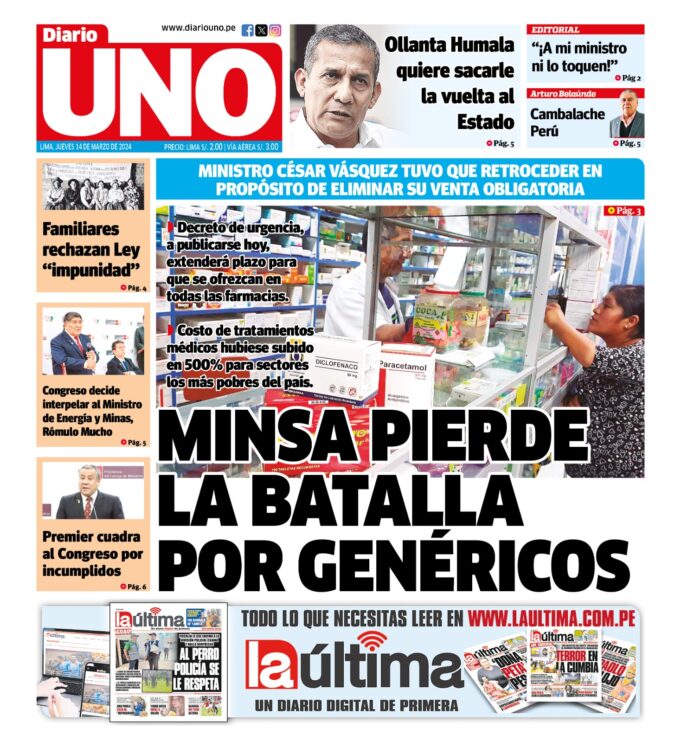 Edición del 14 de marzo de 2024