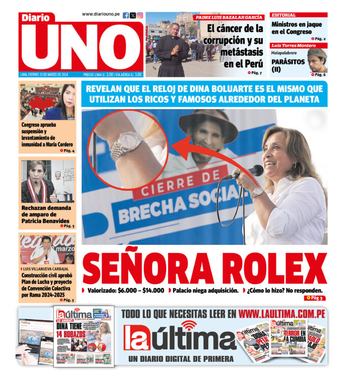 Edición del 15 de marzo de 2024