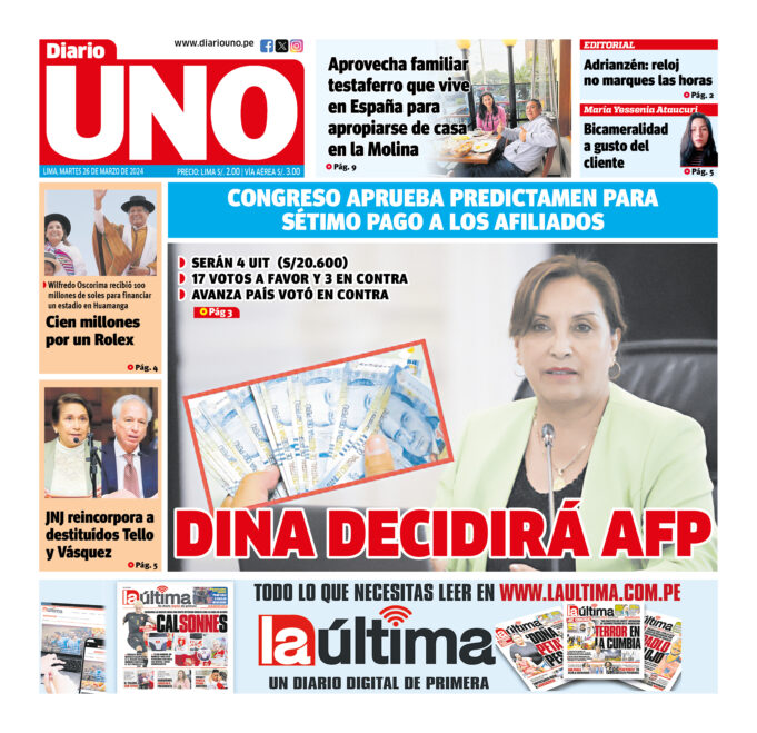 Edición del 26 de marzo de 2024
