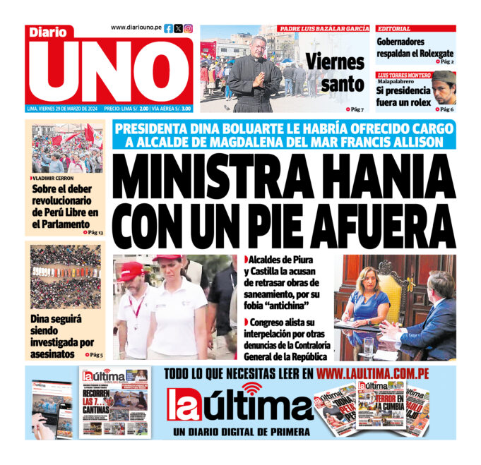 Edición del 29 de marzo de 2024