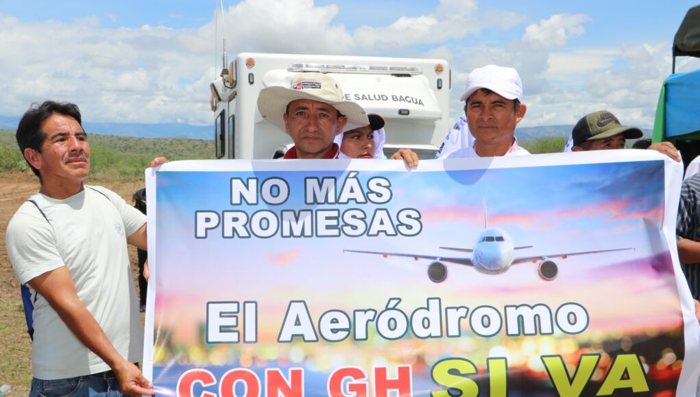 Gobierno Regional Amazonas pone en proceso de elaboración para mejorar el aeródromo El Valor