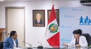 Gobernador Amazonas pide a Presidenta EsSalud acelerar marcha de establecimientos de salud