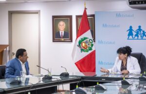 Gobernador Amazonas pide a Presidenta EsSalud acelerar marcha de establecimientos de salud