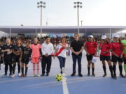MIMP organizó partido de fútbol entre equipos femeninos de Universitario y Alianza Lima
