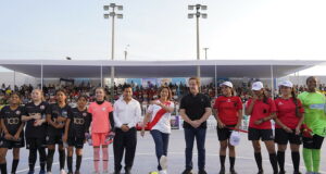 MIMP organizó partido de fútbol entre equipos femeninos de Universitario y Alianza Lima