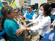 Viceministra de Prestaciones Sociales supervisa entrega de alimentos para 126 ollas comunes de Huarochirí