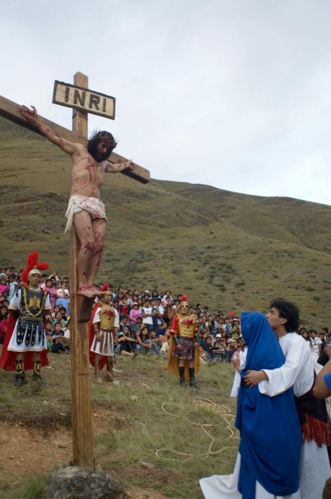 Semana Santa: Distrito de Churubamba inicia actividades con fervor y fe(Galería de fotos)