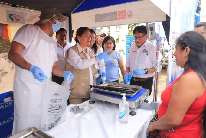 Ucayali: PRODUCE llevó 6 toneladas de pescado a precio de oferta