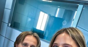Anna Carina compartió con Luka Modric y el Real Madrid(VIDEO)