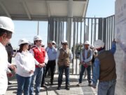 Ministra de Educación, Miriam Ponce, inspecciona avances de construcción de los COAR de Moquegua y Tacna