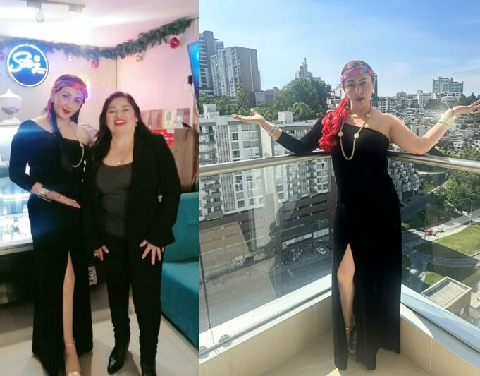 Angie Arelas: ahijada de Wendy Menéndez y guía holística del Perú y el mundo estuvo en Colombia