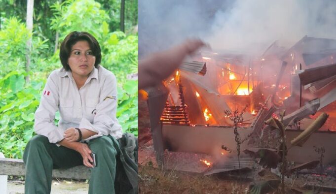 Ministerio de ambiente condena atentado contra la casa de jefa de Reserva Comunal Tuntanain en Amazonas
