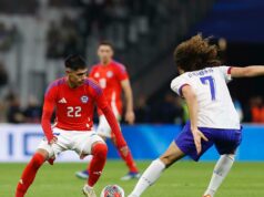 Chile cayó ajustadamente ante Francia 3-2 en Marsella