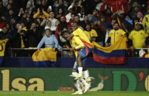 Colombia venció a Rumania 3-2 en Madrid y se mantiene 21 partidos invicto
