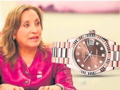 Todo indicaría que Rolex fue un regalo a Dina Boluarte por llegar a palacio de gobierno