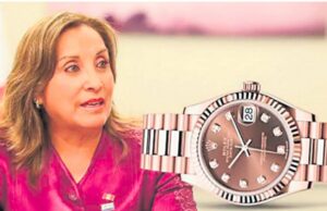 Todo indicaría que Rolex fue un regalo a Dina Boluarte por llegar a palacio de gobierno