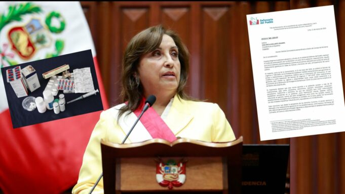 Defensoría del Pueblo pide Dina Boluarte reestablecer dispositivo para venta de medicamentos genéricos en farmacias