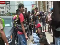 Banda del ‘gota a gota’ cae con explosivos en condominio de Comas