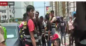 Banda del ‘gota a gota’ cae con explosivos en condominio de Comas