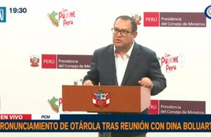 ¡Se va! Alberto Otárola renuncia a la PCM luego de la difusión de audio con Yaziré Pinedo