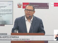 Dina permite que Otárola se despida paralimpiar a su hermano y éste culpa a Vizcarra yse lanza en campaña contra Antauro