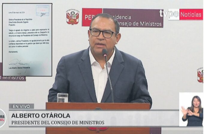 Dina permite que Otárola se despida paralimpiar a su hermano y éste culpa a Vizcarra yse lanza en campaña contra Antauro