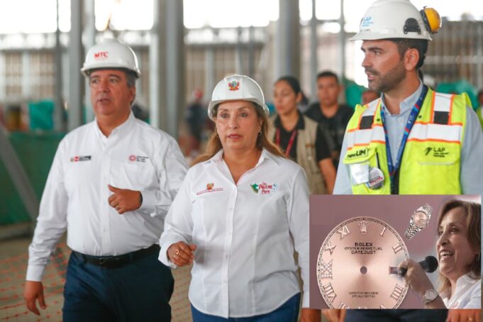 Dina Boluarte muda por Rolex: presidenta evita responder a la prensa por el escándalo de relojes
