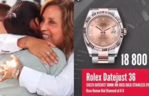 ROLEXGATE: El escándalo que acusará a Dina por elegir un Rolex sobre un Casio.