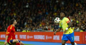 España y Brasil empataron 3-3 en partidazo jugado en el Bernabéu