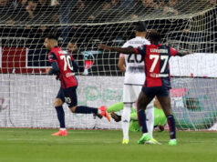 Cagliari sin Lapadula empató en casa con la Junvetus 2-2 en el Calcio Italiano