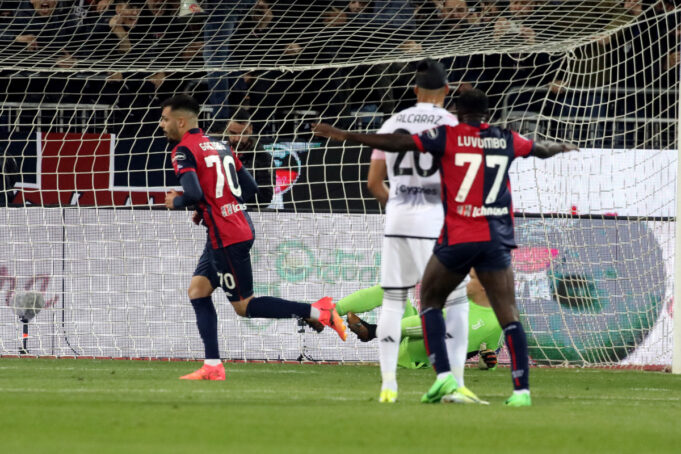 Cagliari sin Lapadula empató en casa con la Junvetus 2-2 en el Calcio Italiano