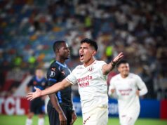 Con dos goles del «Tunche» Rivera la «U» le ganó al LDU 2-1 en estreno copero