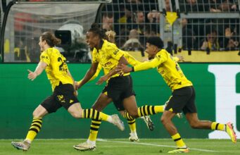 Borussia Dortmund es semifinalista de la Champions al golear al Atlético de Madrid 4-2