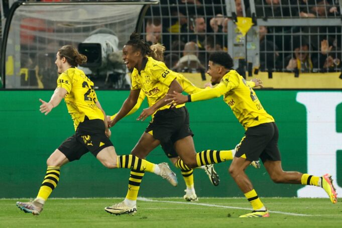 Borussia Dortmund es semifinalista de la Champions al golear al Atlético de Madrid 4-2