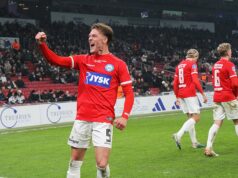 Con golazo de Oliver Sonne el Silkeborg empató con el Brondby 1-1 en Liga de Dinamarca