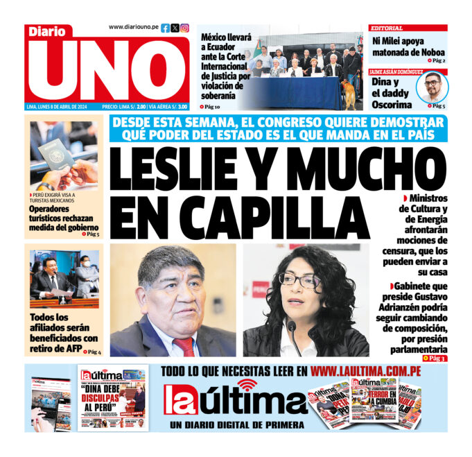 Edición del 8 de abril de 2024