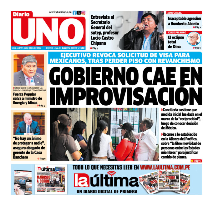 Edición del 11 de abril de 2024
