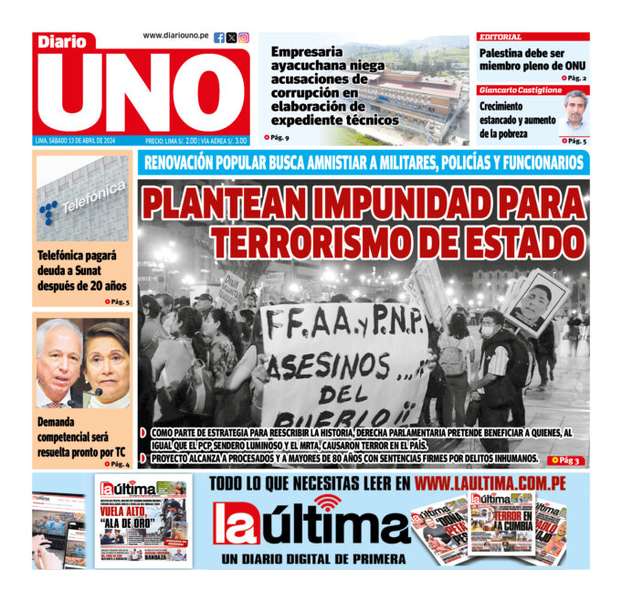 Edición del 13 de abril de 2024