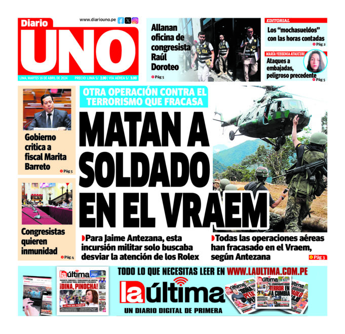 Edición del 16 de abril de 2024