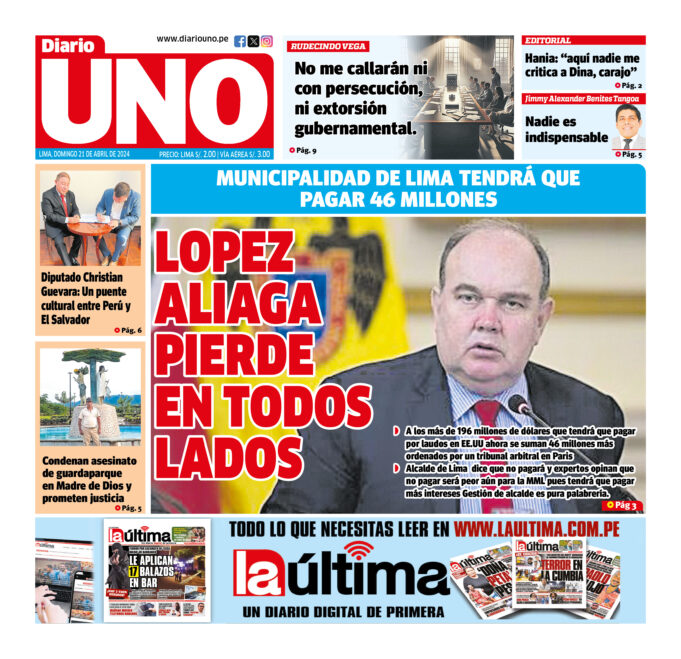 Edición 21 de abril de 2024