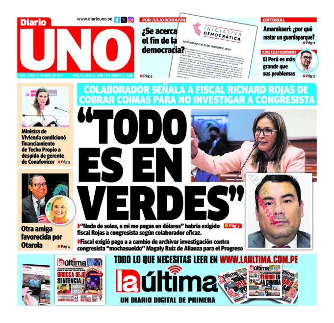 Edición del 22 de abril de 2024