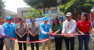 Inauguran moderno parque con mini gimnasios y juegos infantiles con el acero de más de 6 mil armas fundidas