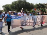 Callao: Poder Judicial organizó una caminata «No a la violencia» para hacer un llamado a la ciudadanía a frenar este problema social