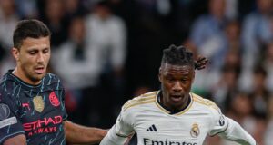 Real Madrid y Manchester City igualaron 3-3 en un partidazo jugado en el Bernabéu