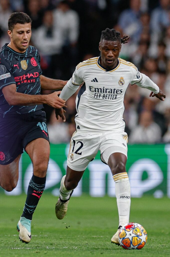 Real Madrid y Manchester City igualaron 3-3 en un partidazo jugado en el Bernabéu